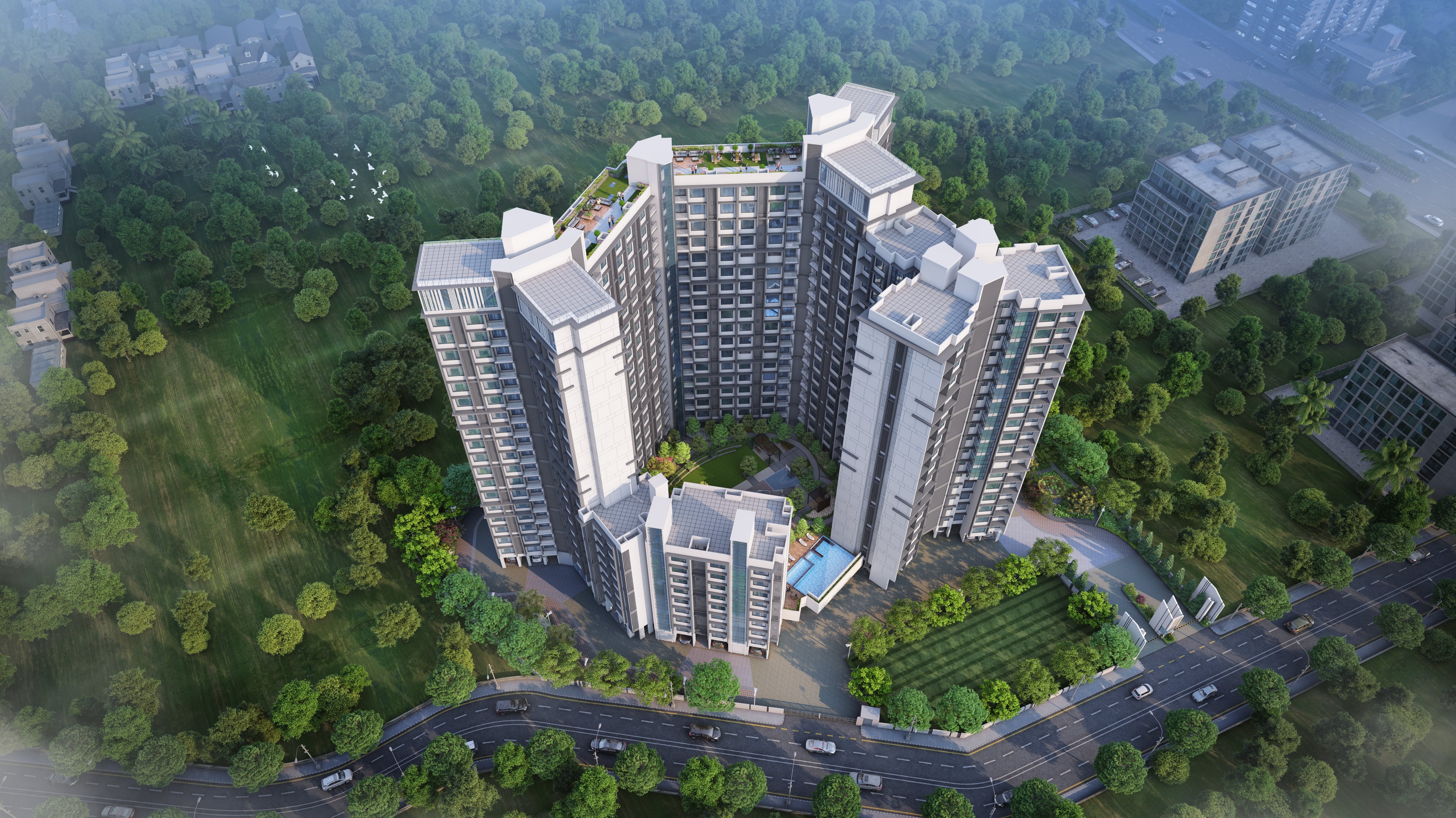Purva Clermont — 01 Arial Day View
