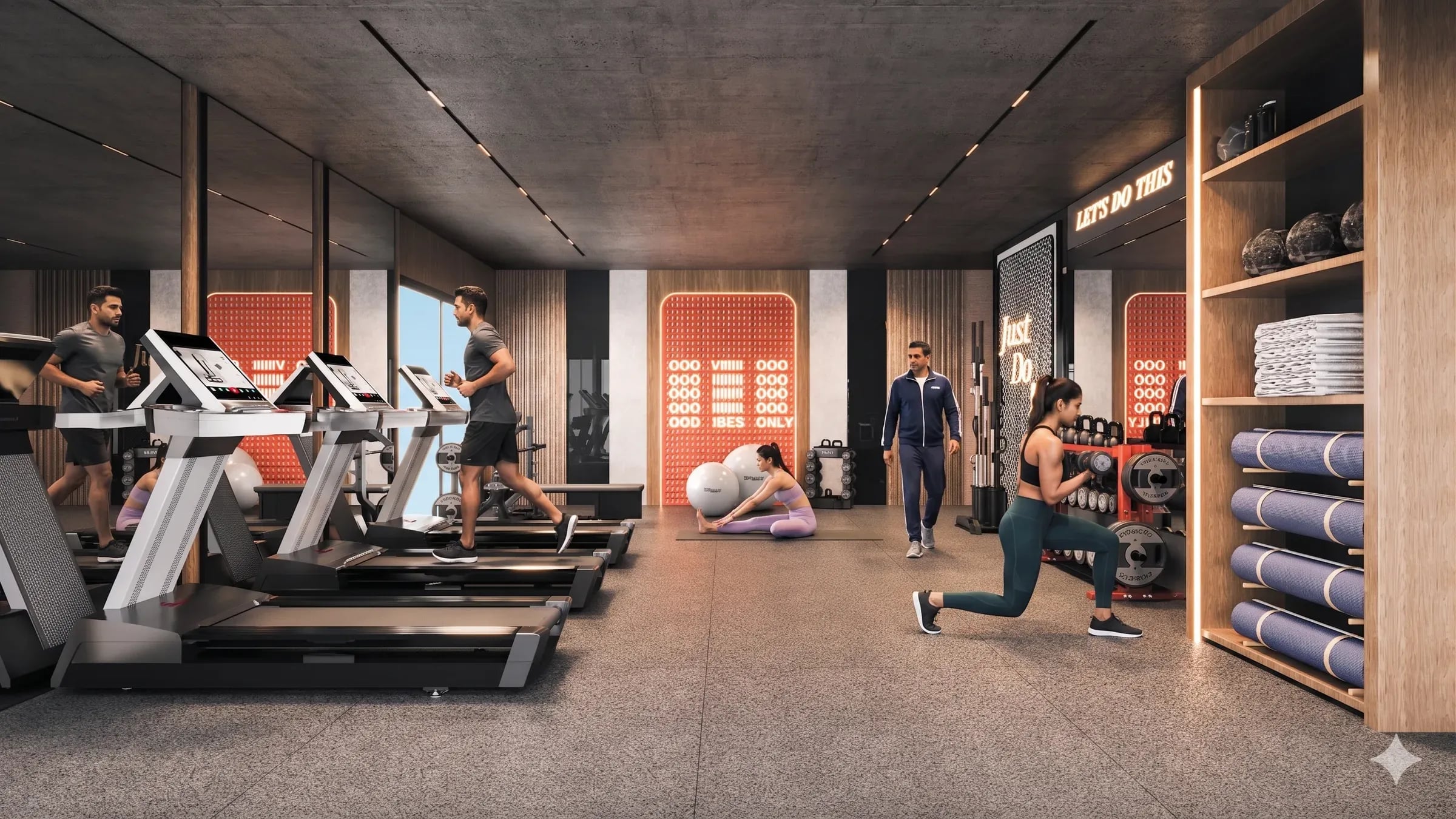 64 Crest — gym
