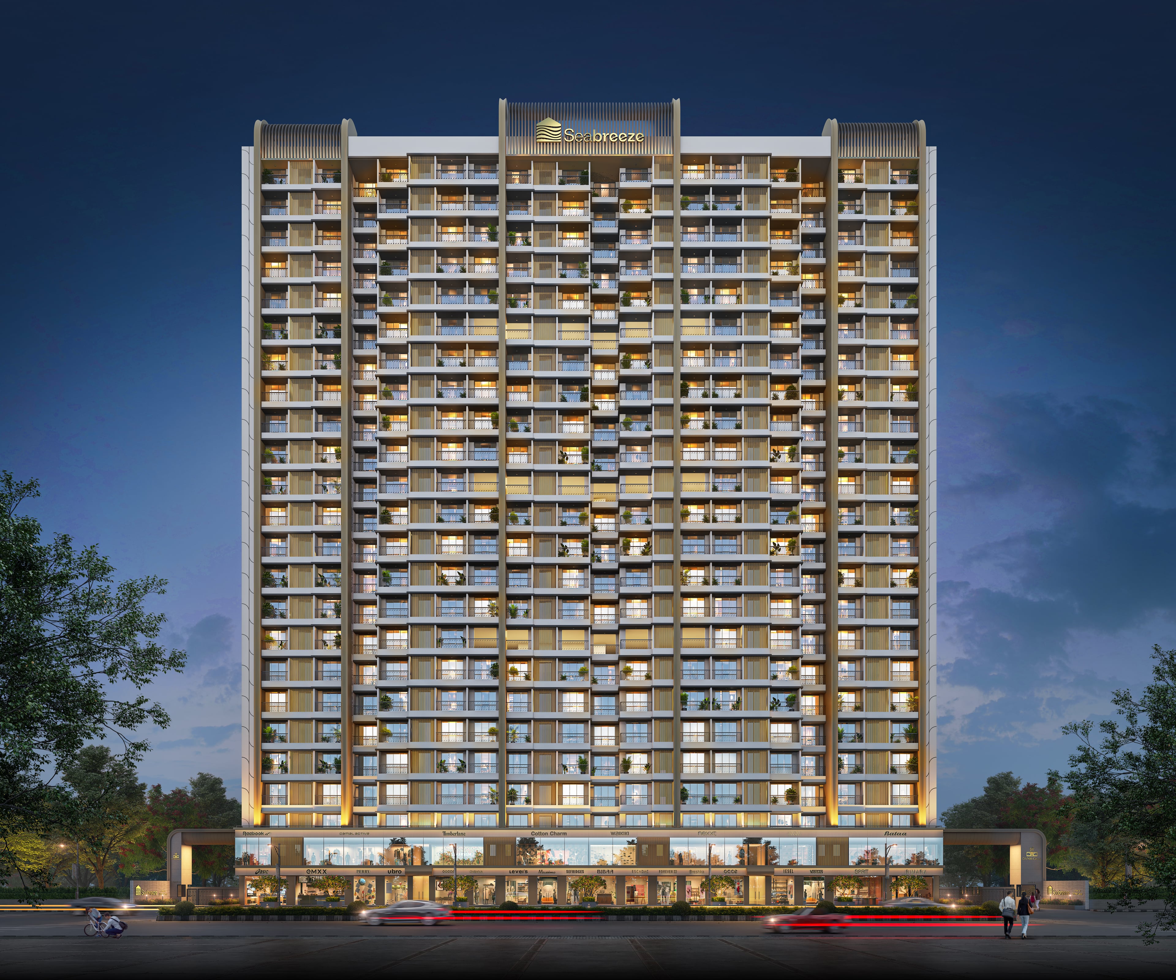 Sea Breeze — Bldg Front