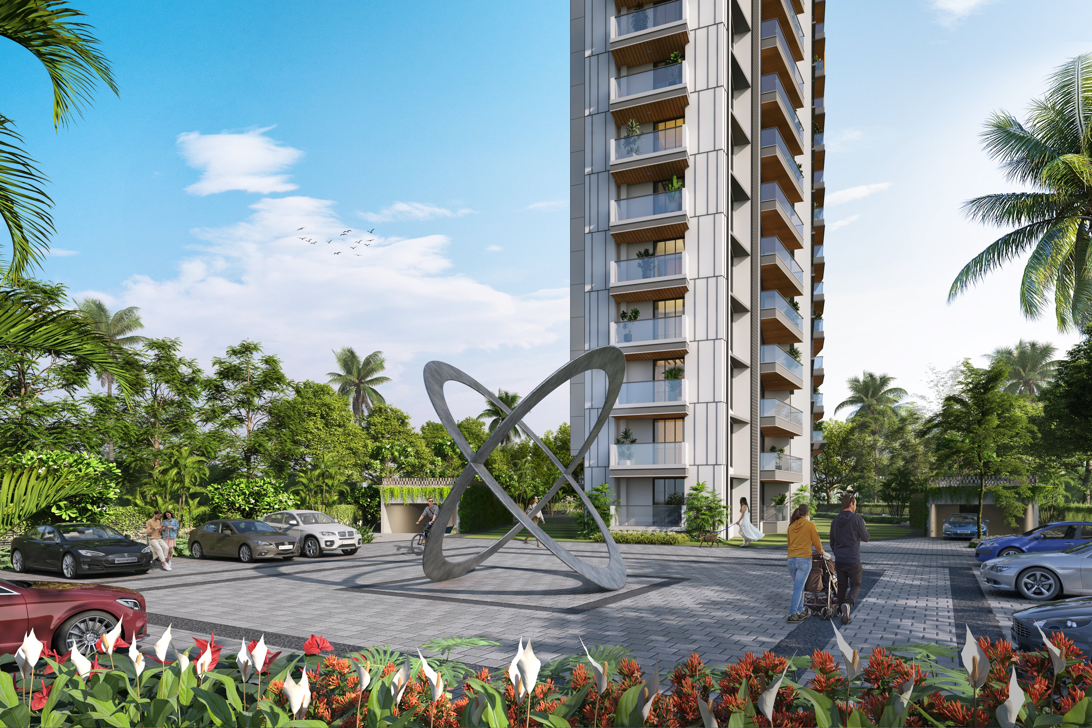 Purva Orient Grand — Drop Off View