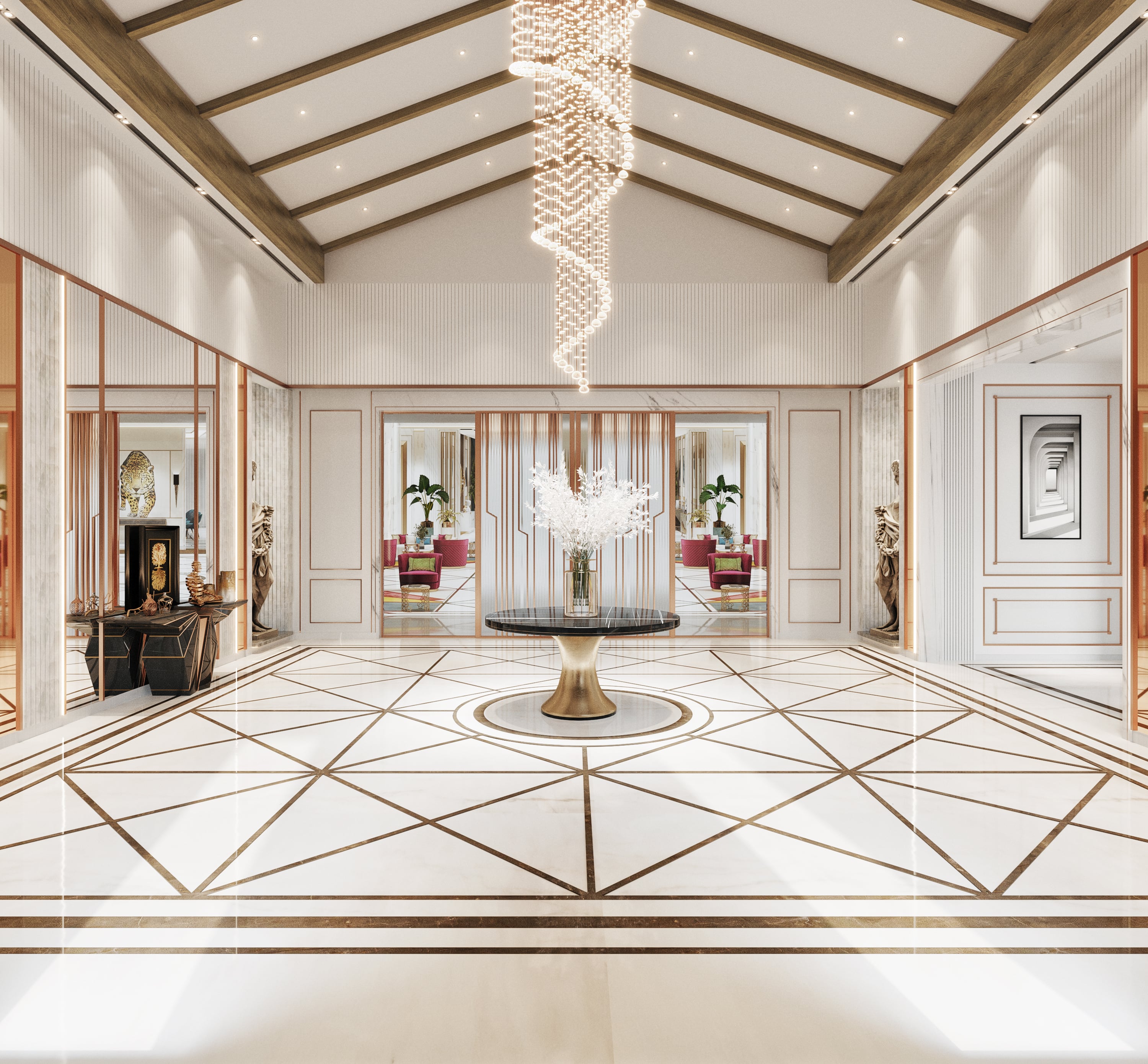 Muppa Mansion — Entrance Foyer cam2