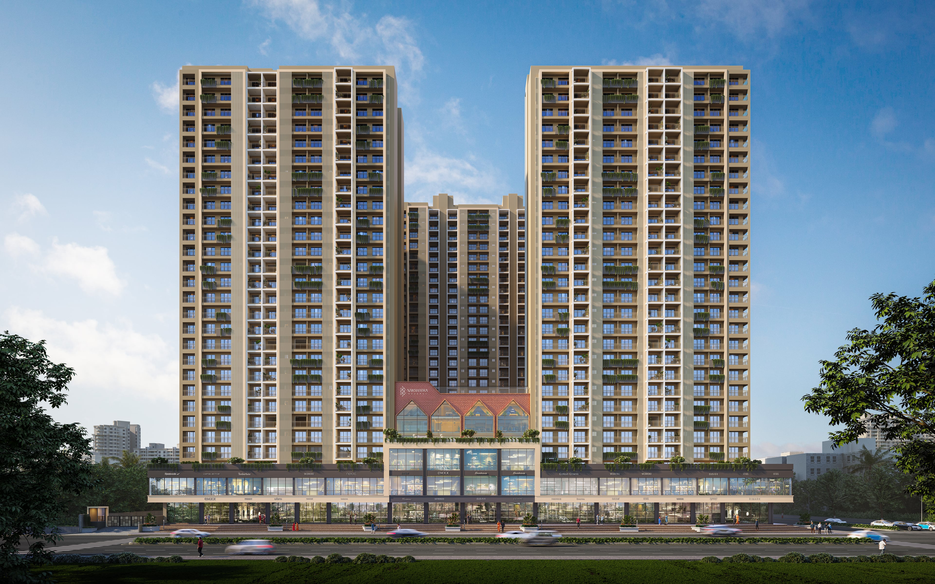 Nakshatra Reserve — Front eye level View