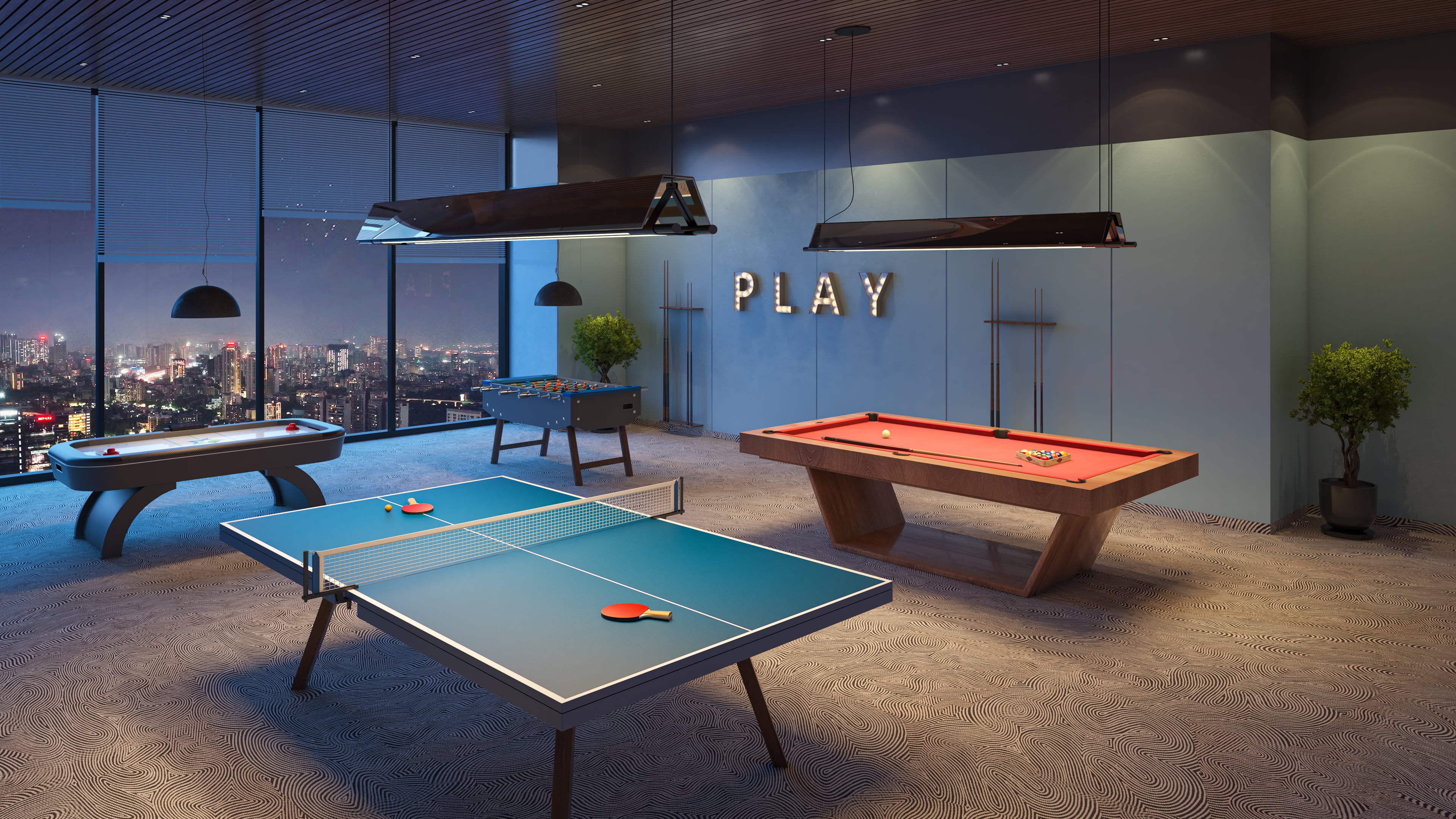 West 19 Commercial — Game Room
