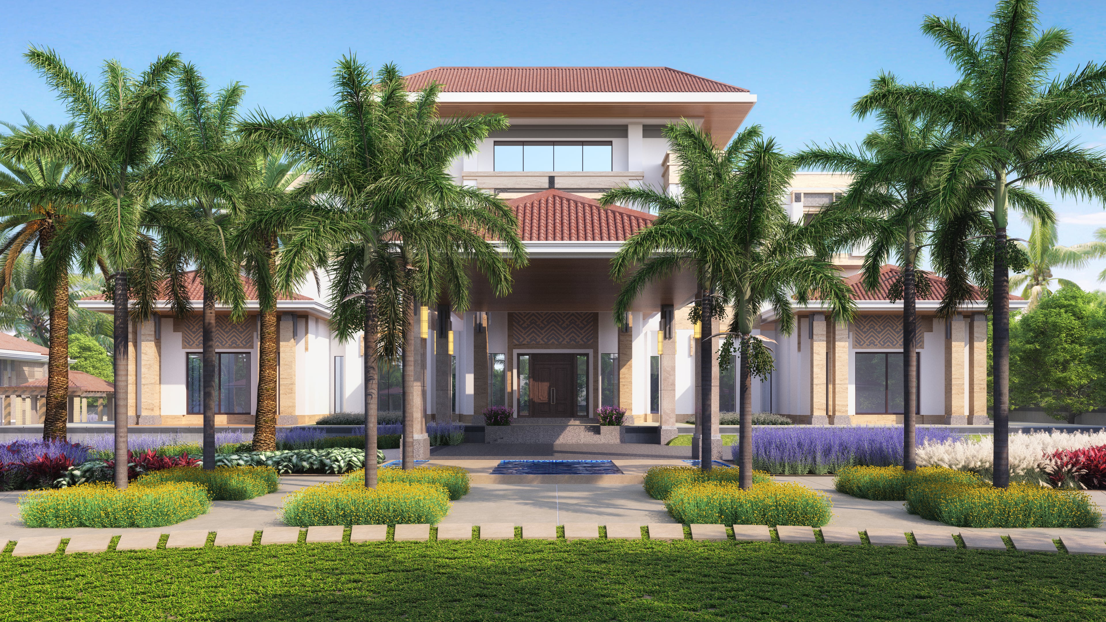 Muppa Mansion — Mesnssion front