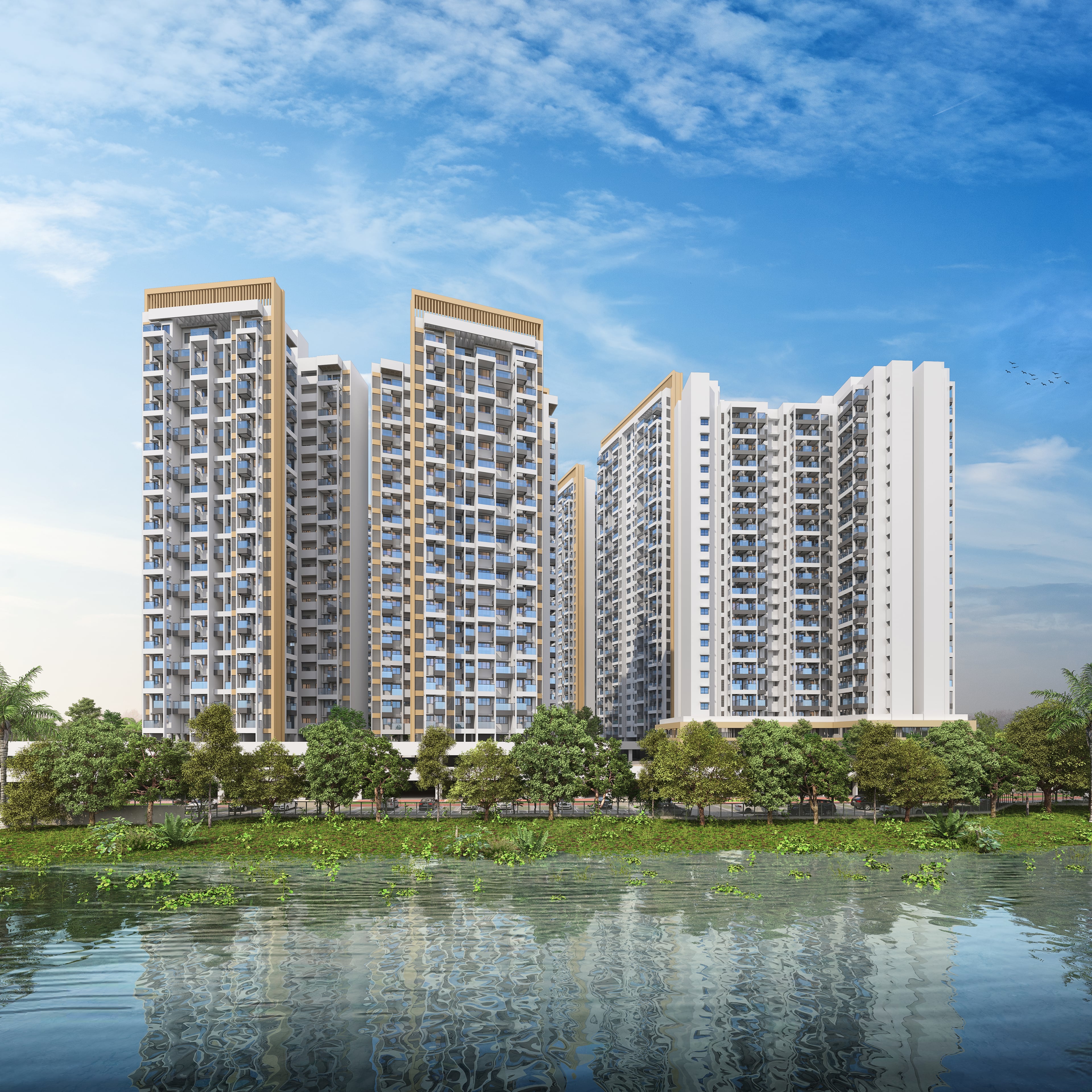 Purva Silversand — River Side View Close up