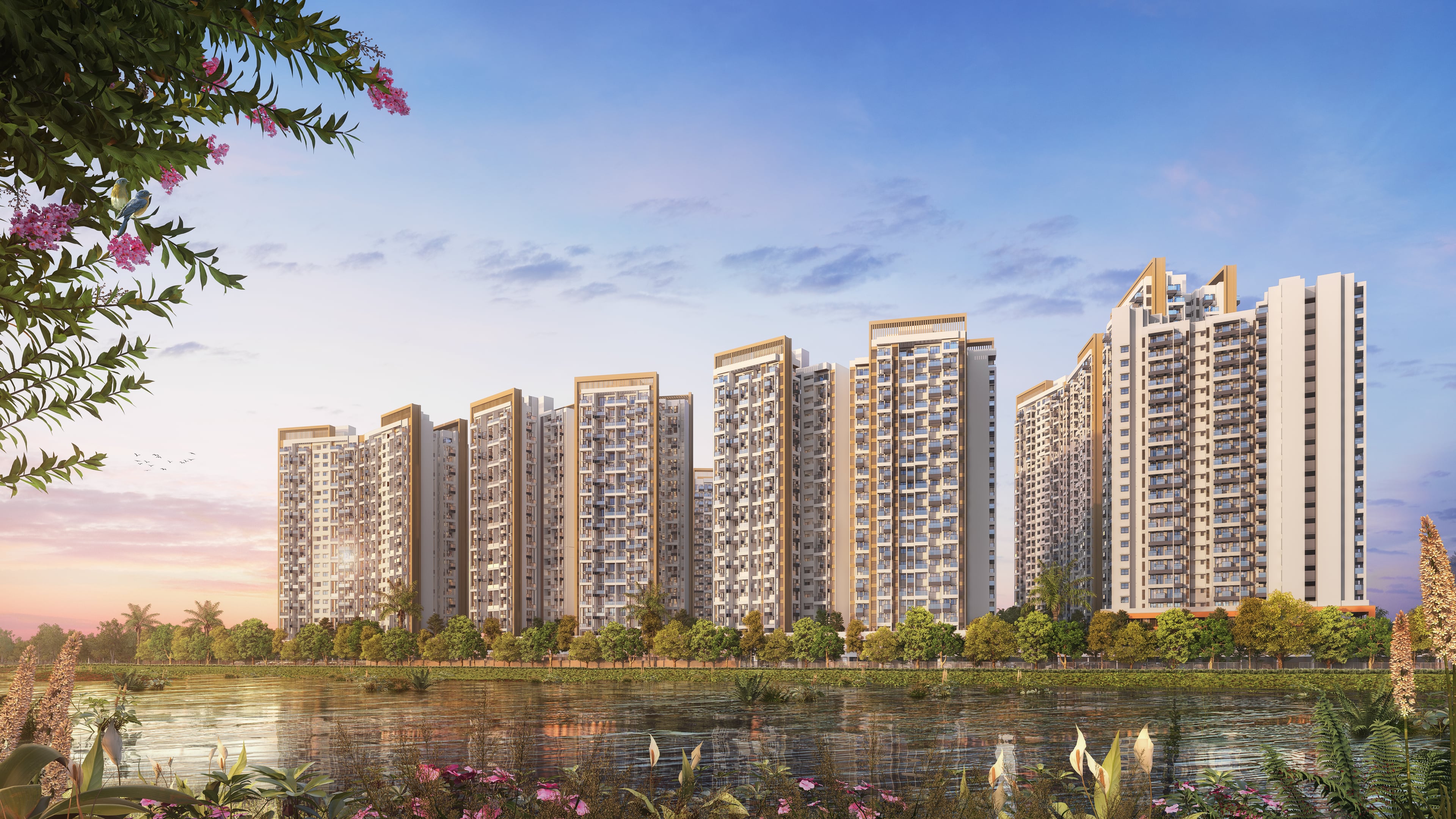 Purva Silversand — River Side View evening
