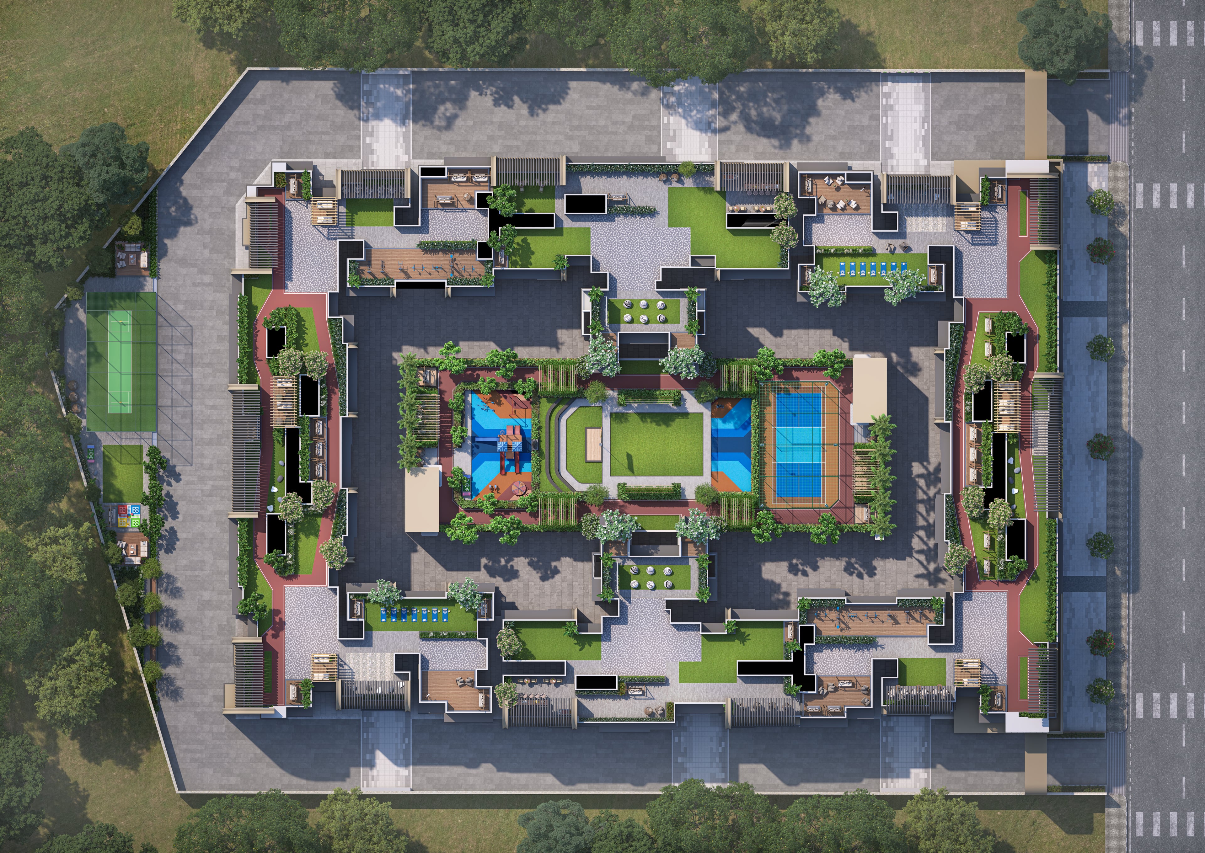 Sea Breeze — Top Plan View 01