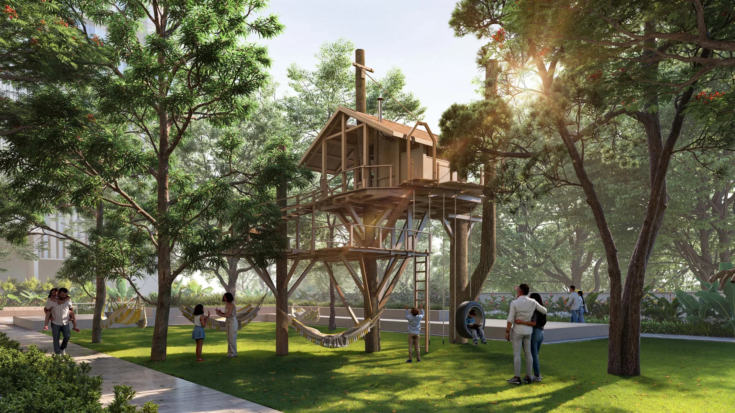 Arkade Rare — BLDG Treehouse View