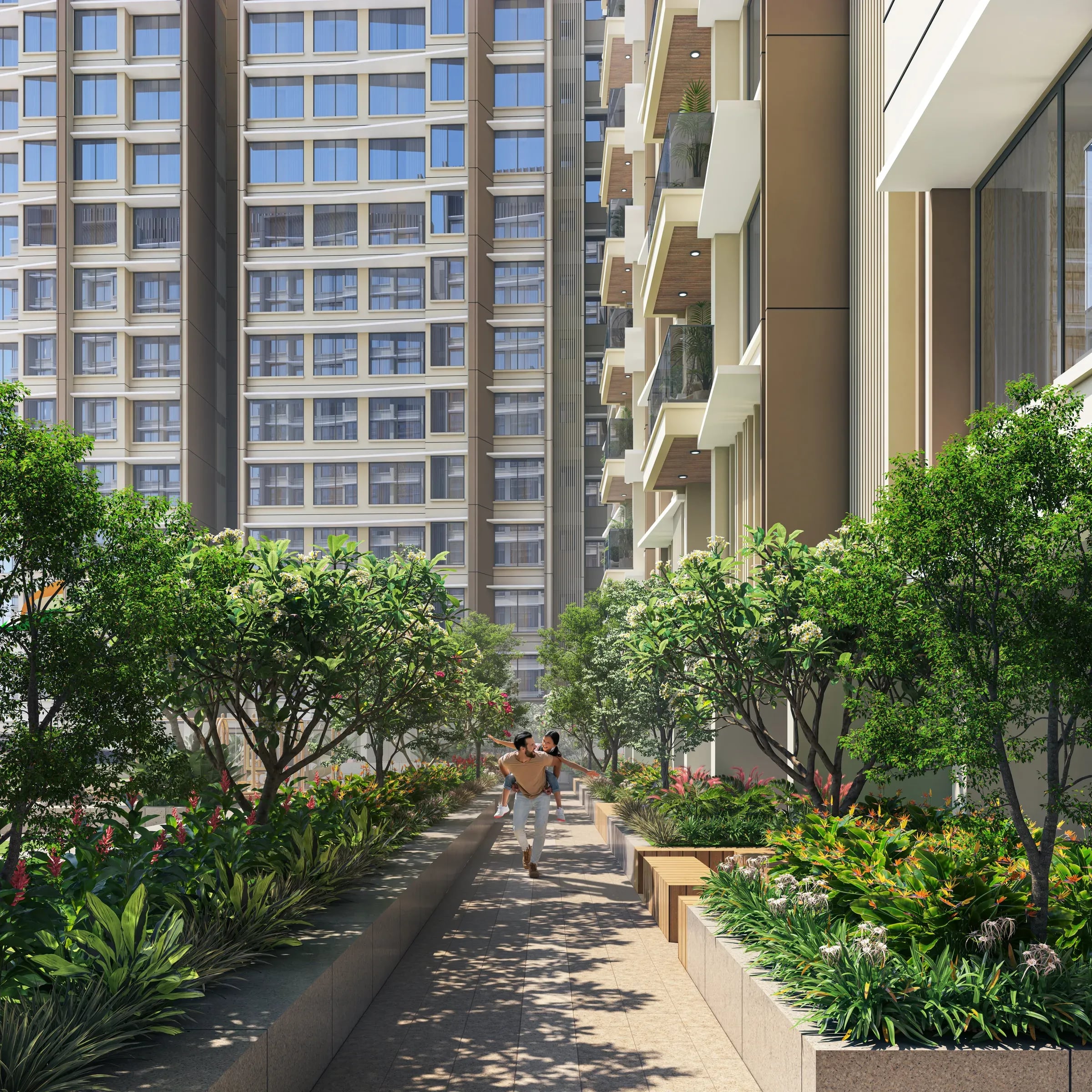 Arkade Rare — Bldg Walkway