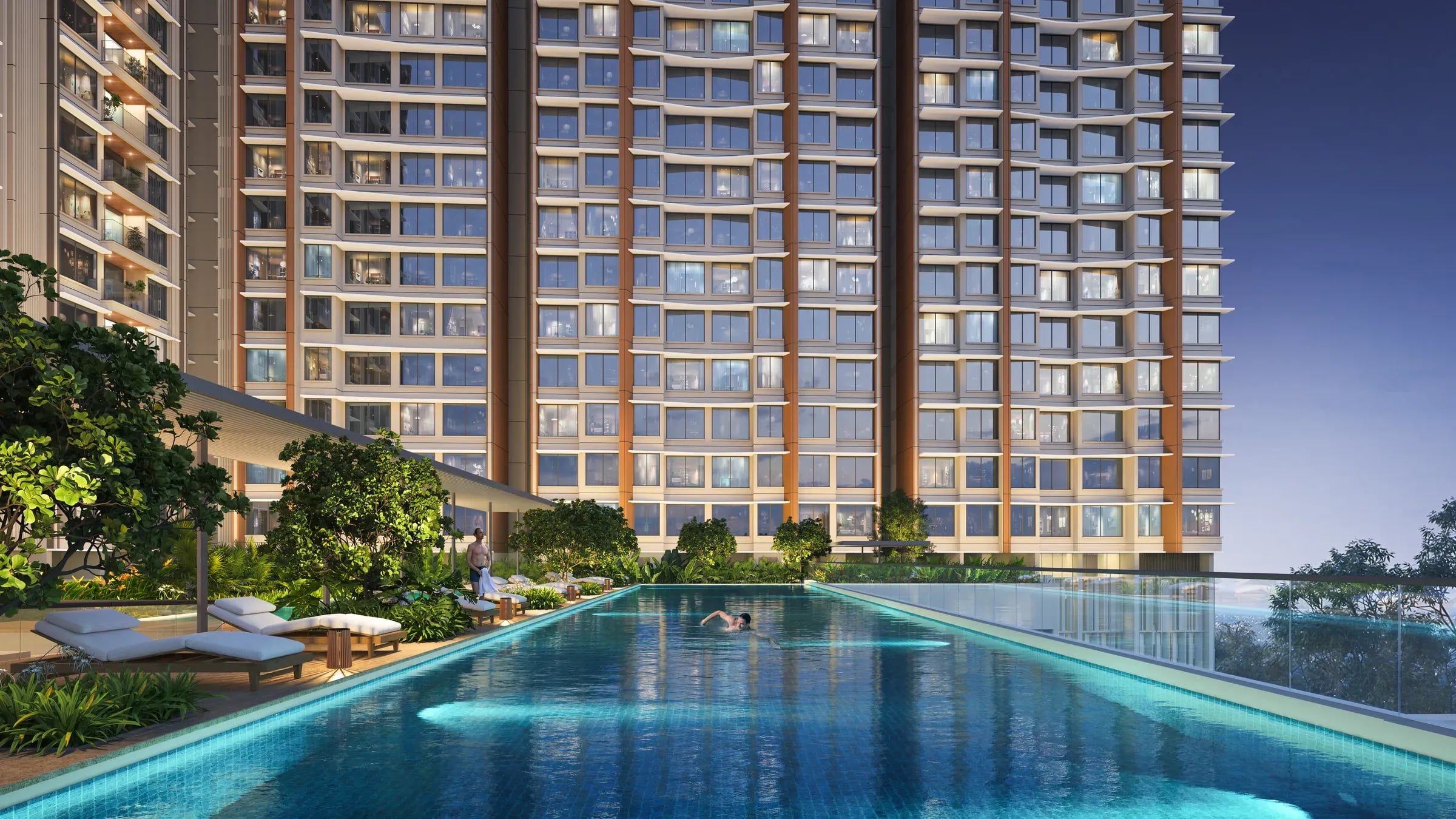 Arkade Rare — Swimming Pool Night