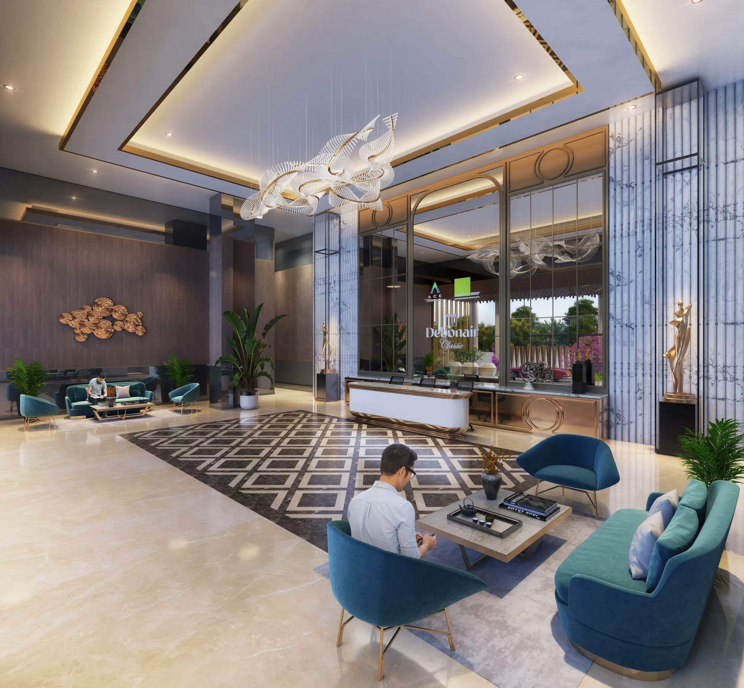 Debonair Classic — Entrance Lobby Cam 01