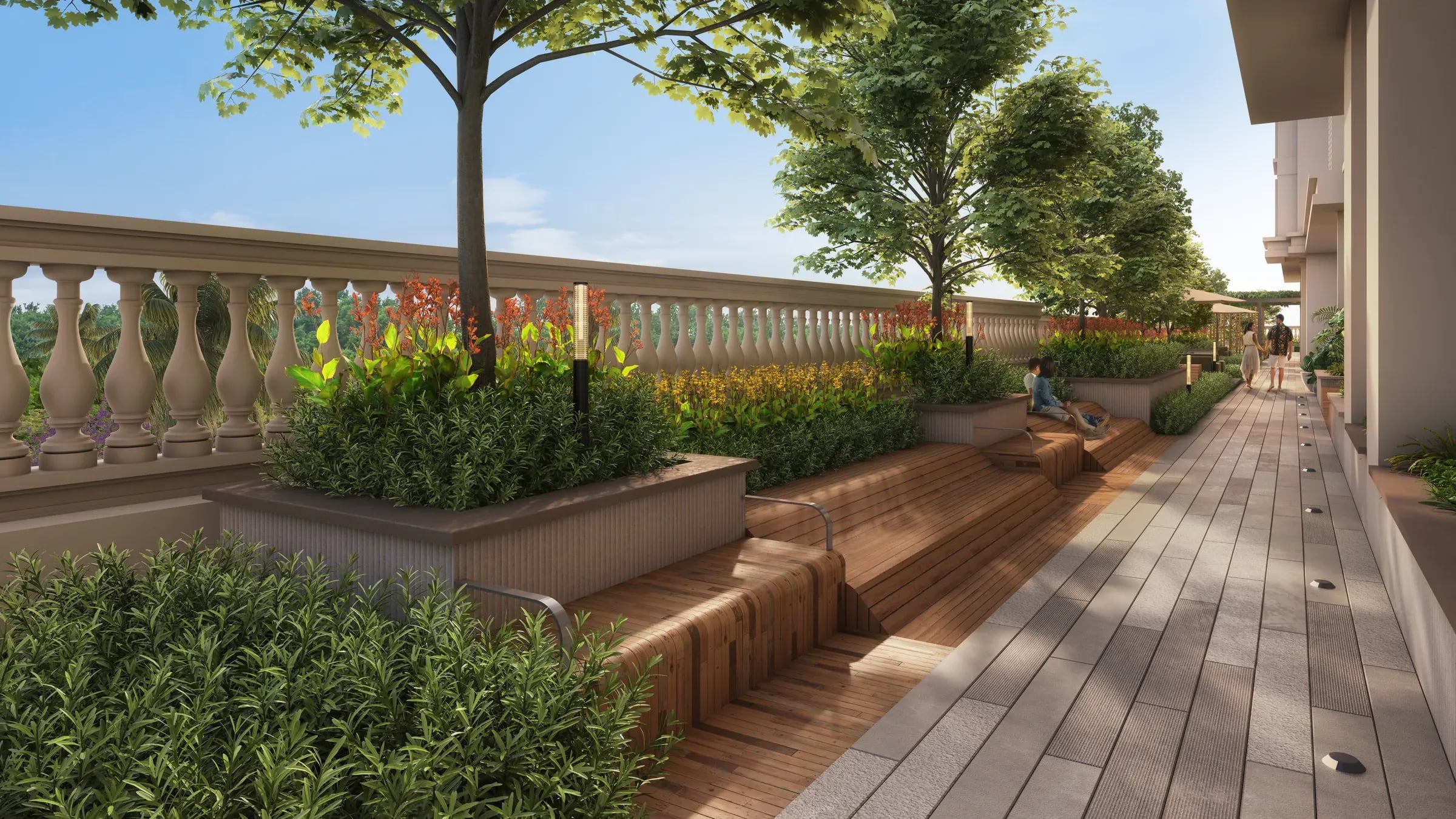 Debonair Classic — Wooden Seating