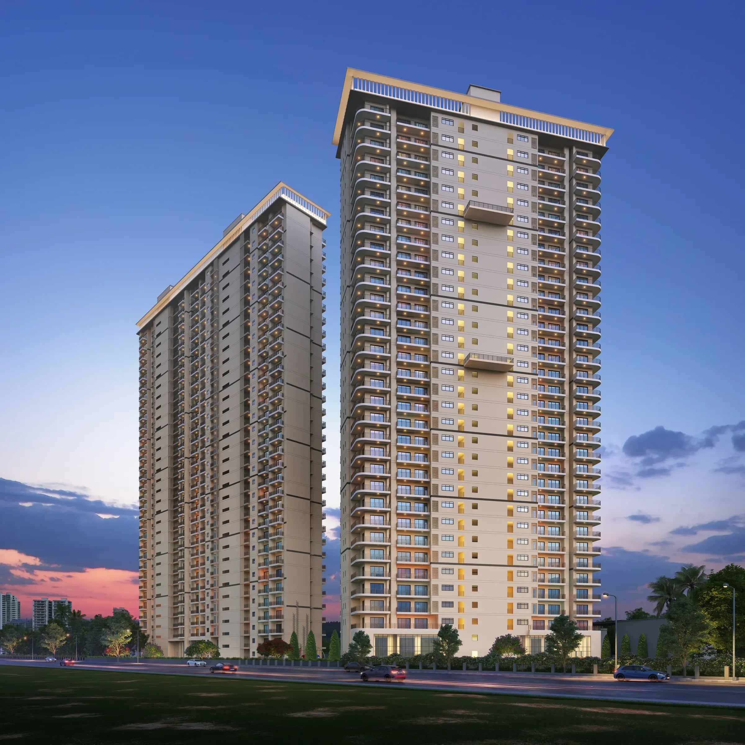 Hero Ludhiyana — 007 Individual Bldg View(T11) Night