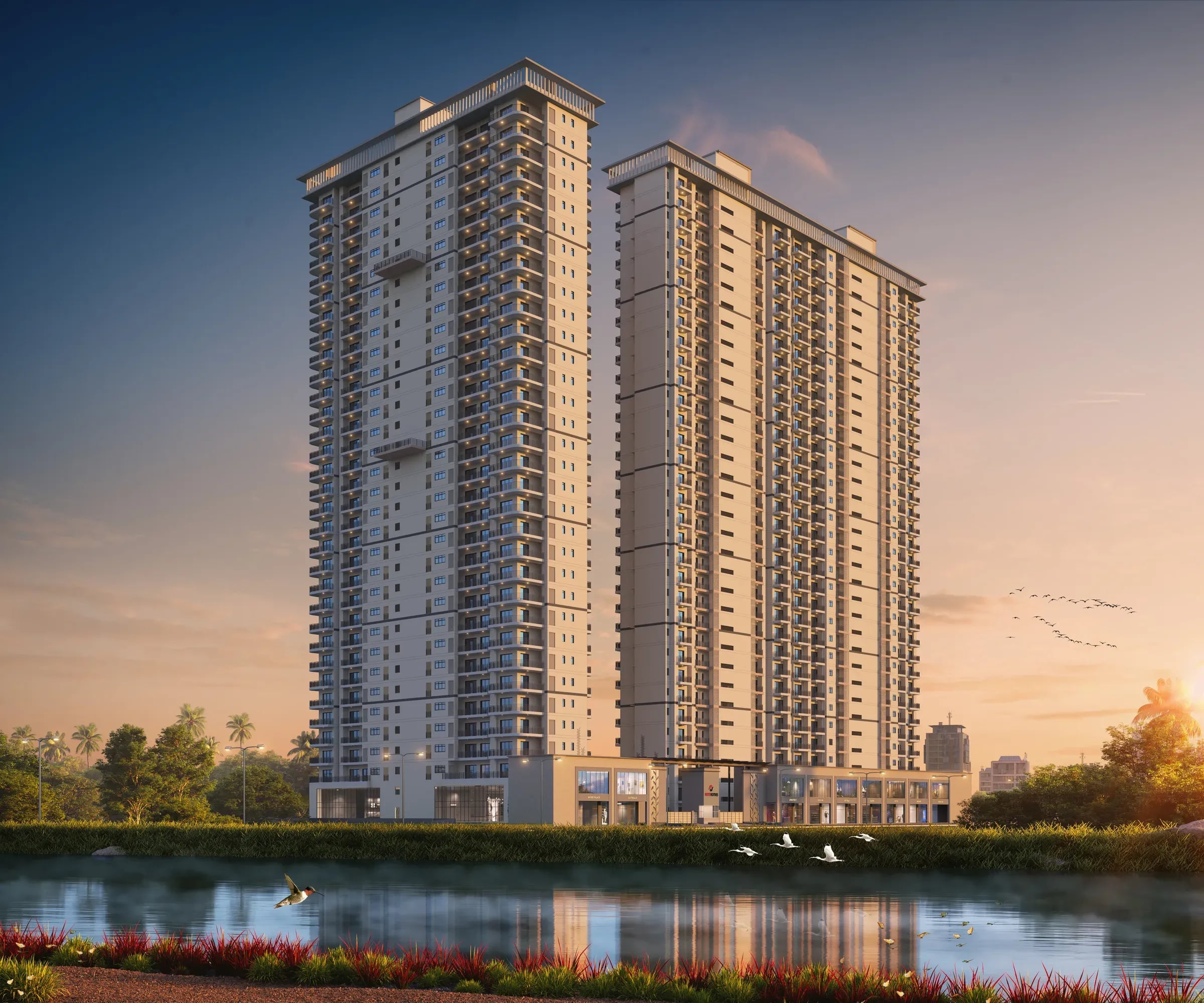 Hero Ludhiyana — Canal To Building