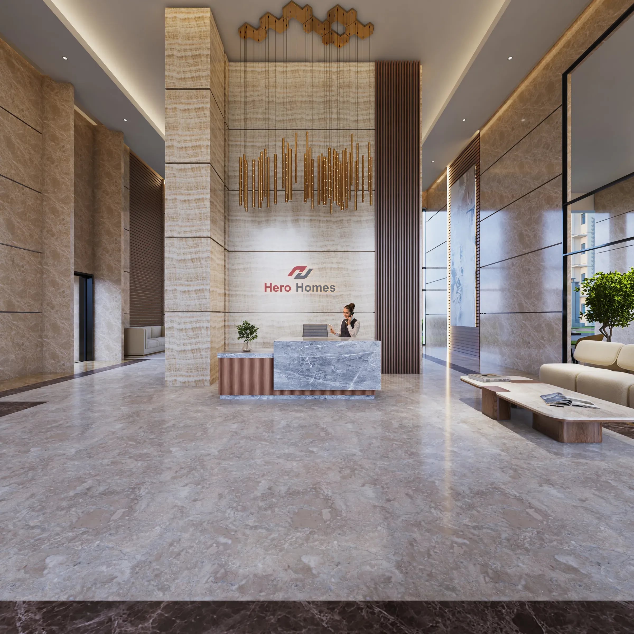 Hero Ludhiyana — Lobby
