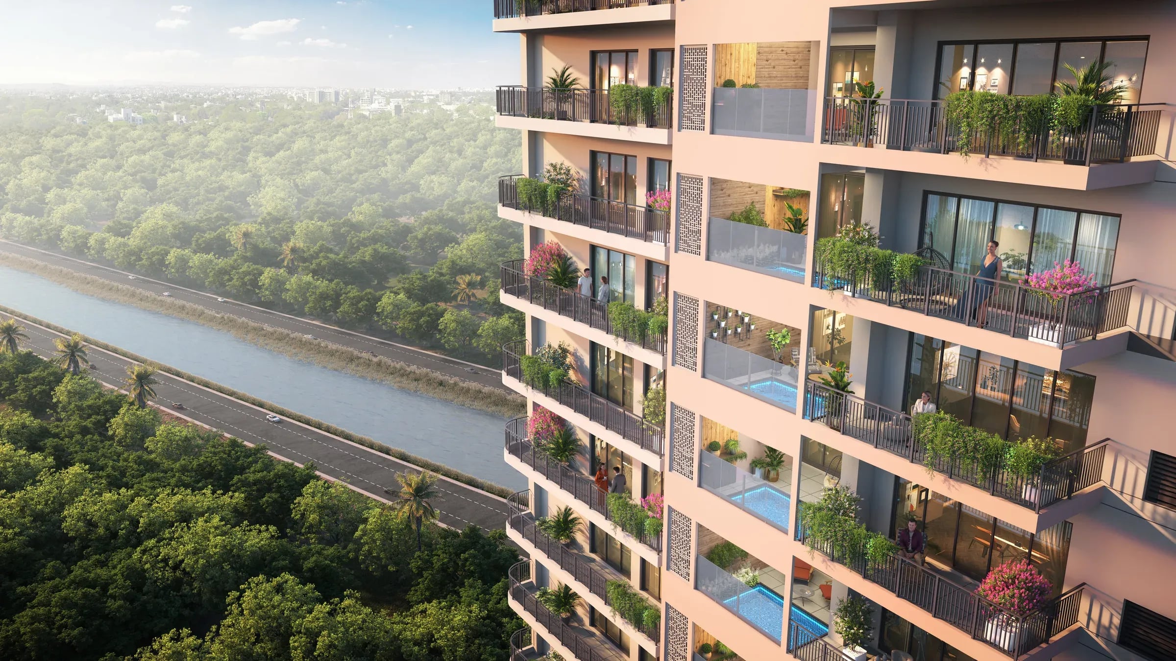 Hero Ludhiyana — wrrap around balcony