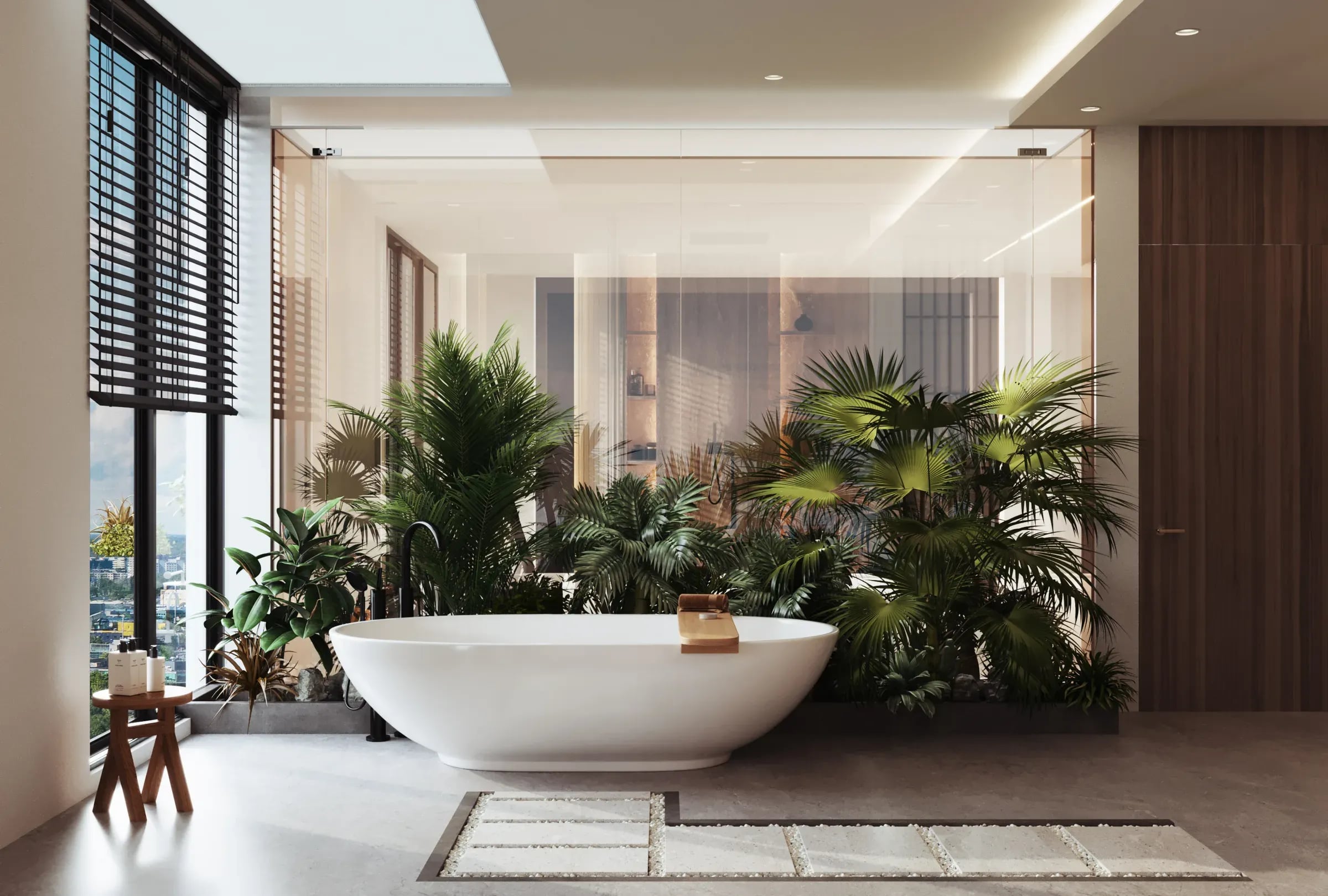 Muppa Ashok Vardhan — Master toilet Bathtub