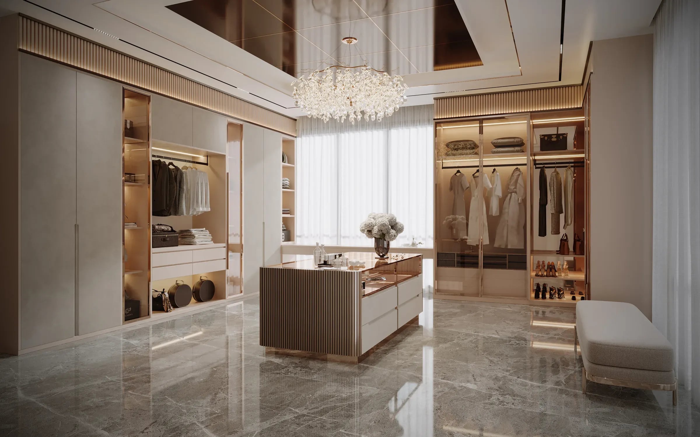 Muppa Ashok Vardhan — Master Suite 5 Walk In Closet