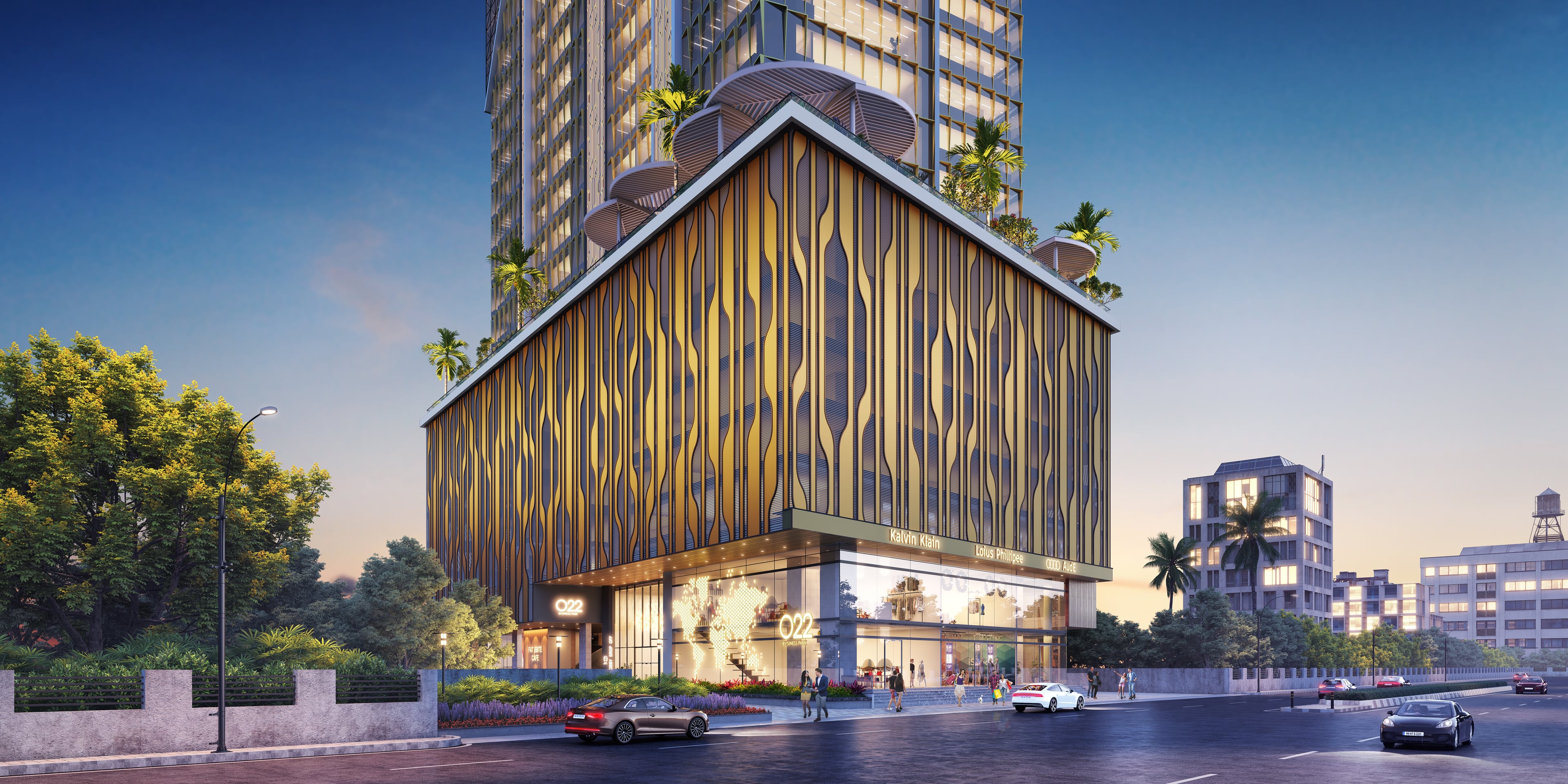 O22 Wagle Estate — Shopping View