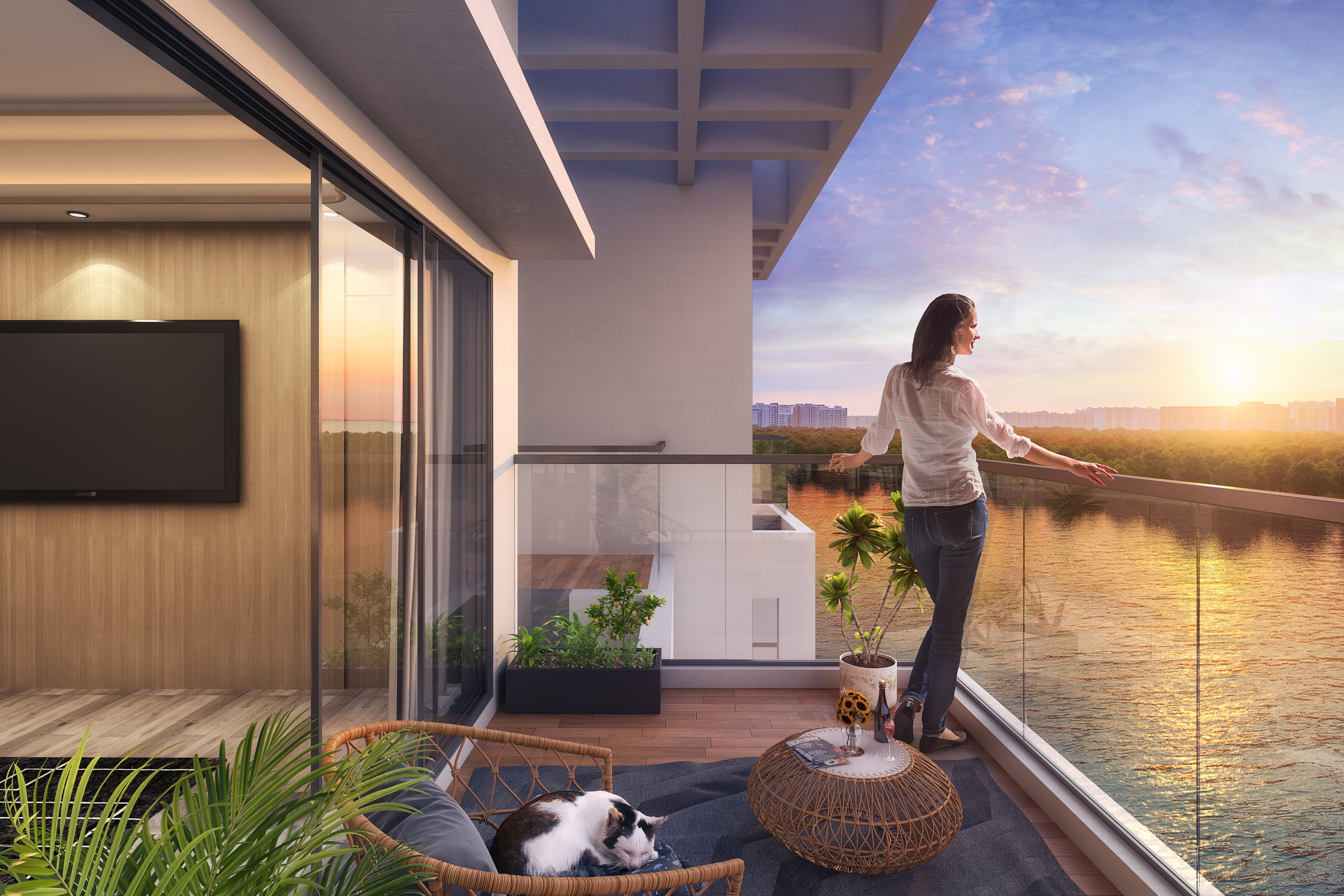 Purva Silversand — Balcony View